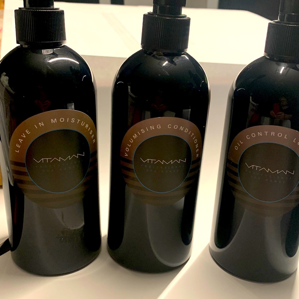VENDU leave in moisturizer, conditioner,oil control lotion,each 500ml